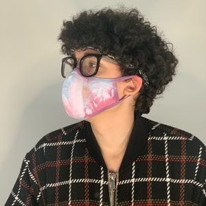 Tie Dye reusable Face Mask Oil Spill Set